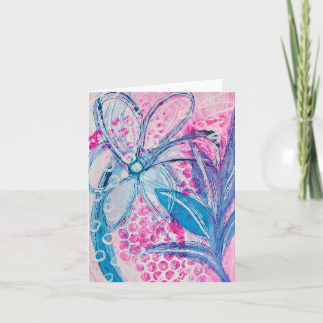 Carte pour notes vide (Devant)