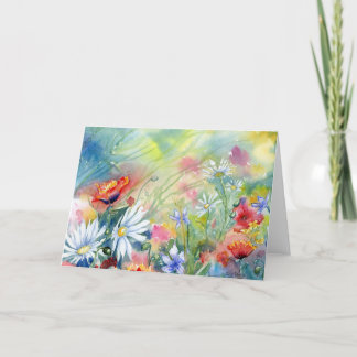 Carte pour notes vierge du soir