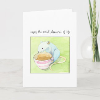 Carte pour petits plaisirs