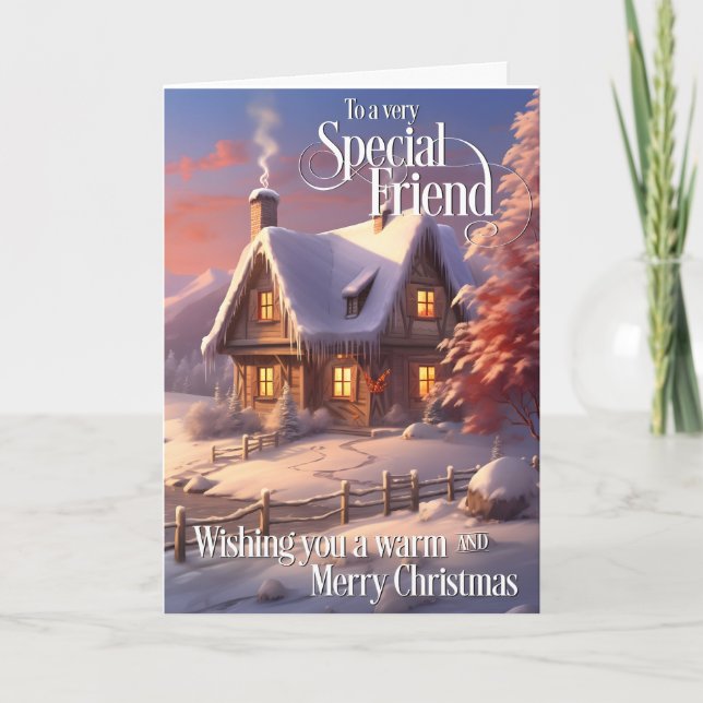 Carte Pour quelques amis spéciaux, Joyeux Noël (Devant)