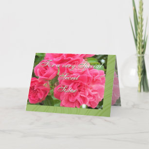 Carte Pour Secret Sister-personnaliser