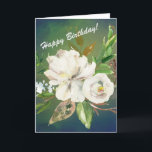 Carte POUR SON Joyeux anniversaire avec de jolies fleurs<br><div class="desc">Dites Joyeux anniversaire avec de jolies fleurs à une personne spéciale dans votre vie.</div>