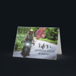 Carte Pour son Motorcycle à thème Anniversaire sur courb<br><div class="desc">La vie est une route sinueuse si maigre ... et serrer chaque courbe à un anniversaire très heureux. Carte d'anniversaire à thème moto pour elle avec un motocycliste sur une courbe dans la route. Des ballons de couleur rose sont fixés à la moto pour une image festive. Copyright © Shoaff...</div>