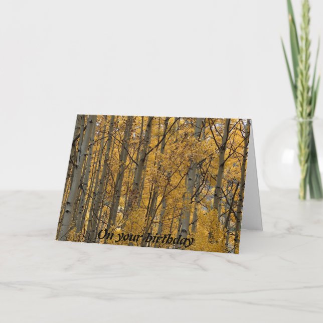 Carte Pour ton anniversaire (Devant)
