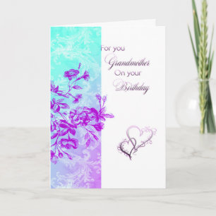 Carte Pour ton anniversaire grand-mère