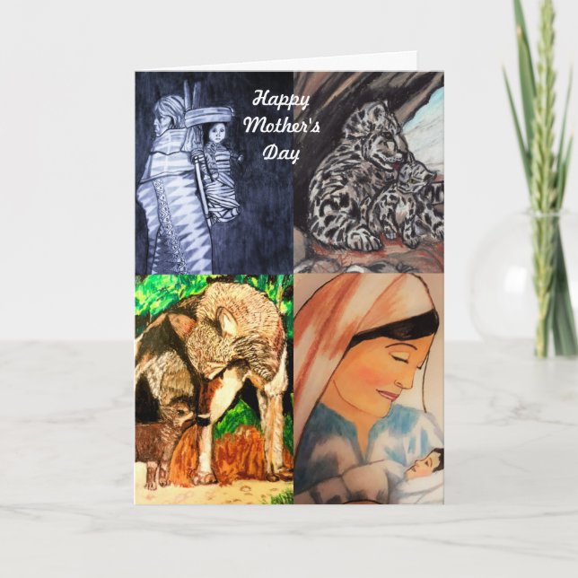 CARTE POUR TOUTES LES MÈRES (Devant)