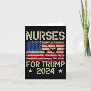 Carte Pour Trump 2024 Drapeau américain Trump Drapeau am