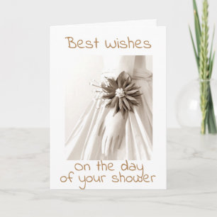 Carte "POUR VOTRE DOUCHE" à ma **FILLE TRÈS SPÉCIALE***