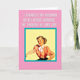Carte Pourquoi ai-je divorcé de lui ?