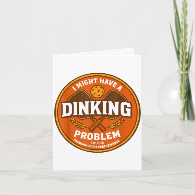 Carte Pourrait avoir un problème de dinking rétro pickle (Devant)