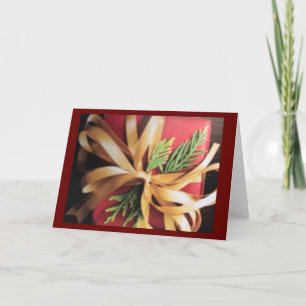 CARTE POURRIEZ-VOUS ÊTRE NOËL * JEUNE ET LUMINEUX*