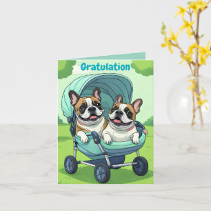 Carte Poussette pour Bouledogue Français