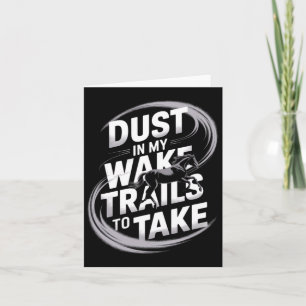 Carte Poussière Dans Mes Sentiers De Réveil Pour Prendre