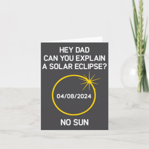 Carte Pouvez-Vous Expliquer Une Éclipse Solaire_ Pas De