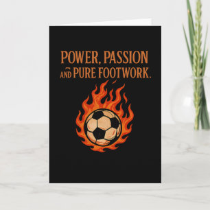 Carte Power Pion Pure Footwork Fan de Foot Flames