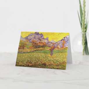 Carte Prairie dans les montagnes par Vincent van Gogh