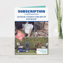 Prank Senior Package Christmas, Custom Chien Photo