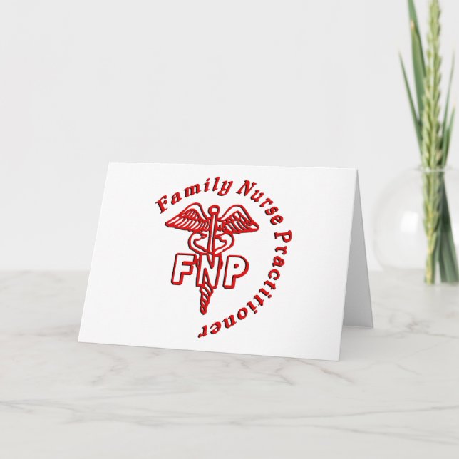 CARTE PRATICIEN DES INFIRMIÈRES FNP CADUCEUS (Devant)