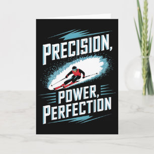 Carte Précision Puissance Perfection Ski Alpin