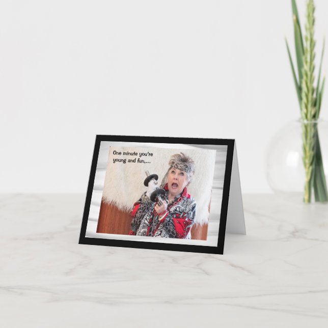 Carte Prédire le temps avec humour avec votre genou (Devant)