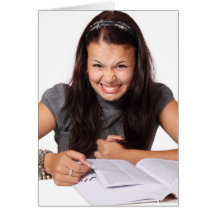 Carte préécrite de tout-occasion brute de mots