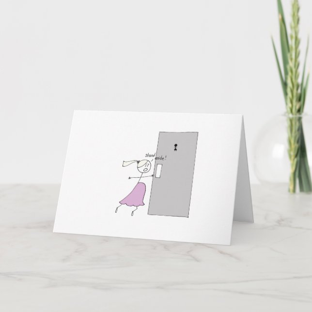 Carte Preggo Doit Pee Maintenant ! (Devant)