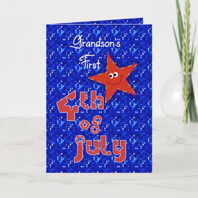 Carte Premier 4 juillet de Grandson (Devant)