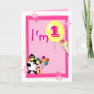 Carte Premier anniversaire