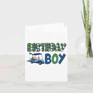 Carte Premier Anniversaire Golf Famille Correspondance G