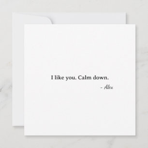 Carte Premier bébé Saint-Valentin Cupidon - Je t'aime bi