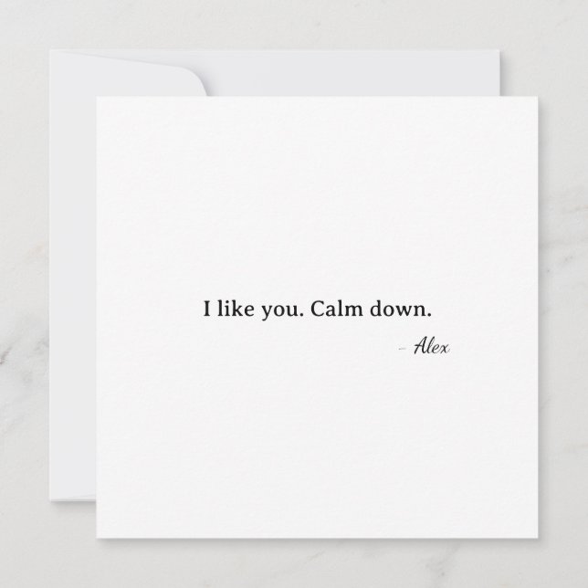 Carte Premier bébé Saint-Valentin Cupidon - Je t'aime bi (Dos)
