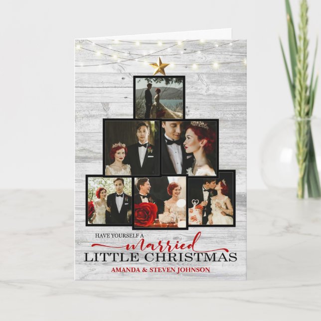 Carte Premier Noël marié (Devant)