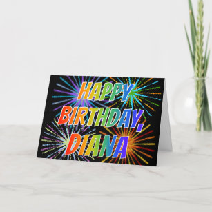 Cartes Diana D Anniversaire Zazzle Fr