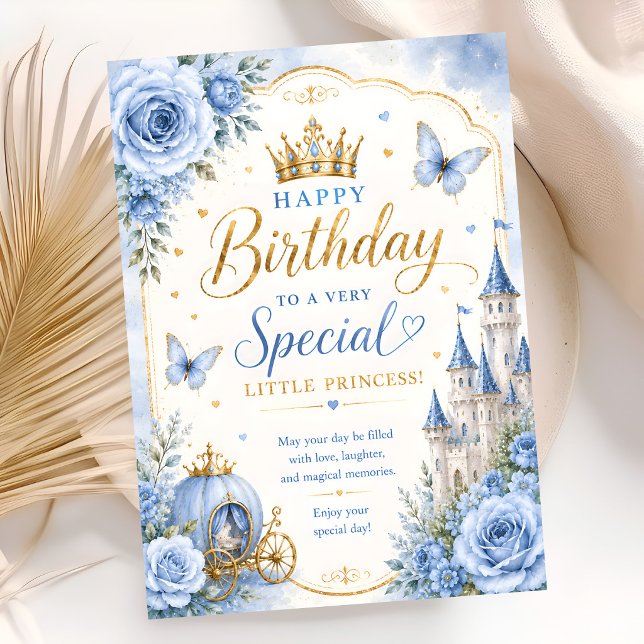 Carte Première année de la Princesse Bleue (Créateur téléchargé)