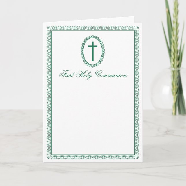 Carte Première communion (Devant)