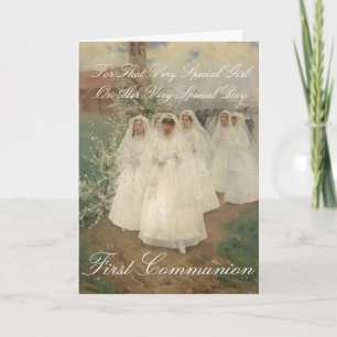 Carte Première communion