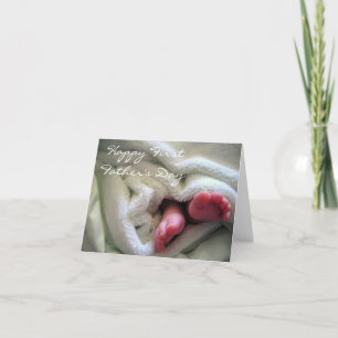 Carte Première fête des pères heureuse