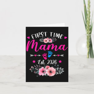 Carte Première maman est 2026 bientôt la fête des mères
