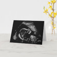 Première photo échographie Baby Shower