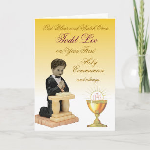 Carte Première sainte communion