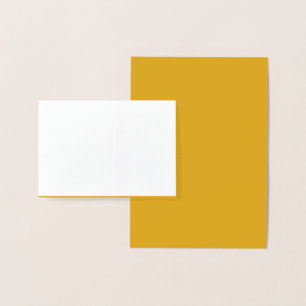 Carte Premium Goldenrod Foil pour les invitations 