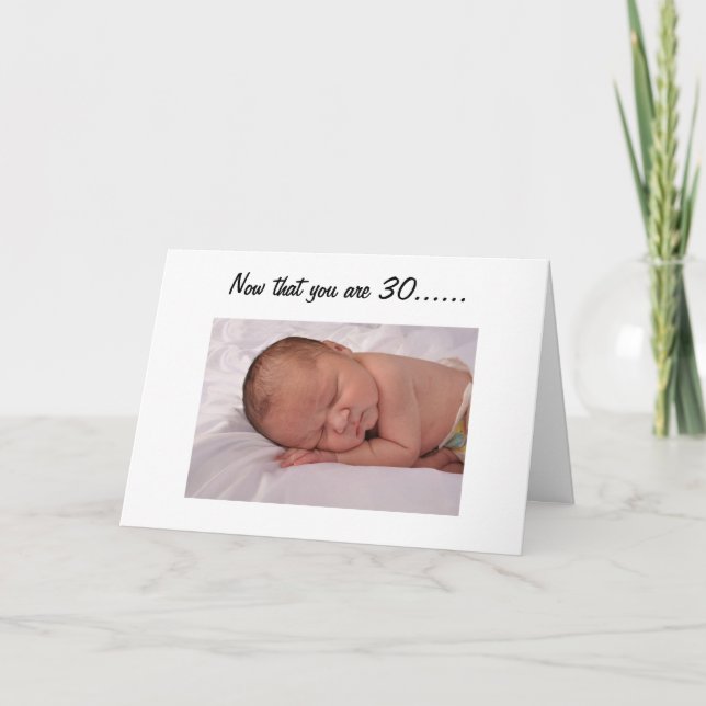 CARTE PRENDRE DES NAPS OU DU TEMPS À LA FÊTE-ANNIVERSAIR (Devant)