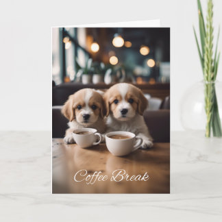 Carte Prenez du temps avec vos amis - vierge à l'intérie