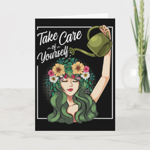 Carte Prenez soin de vous-même Amour de soi Corps Positi