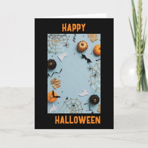 CARTE PRENEZ UN VERRE ET "FAITES PEUR" CE HALLOWEEN