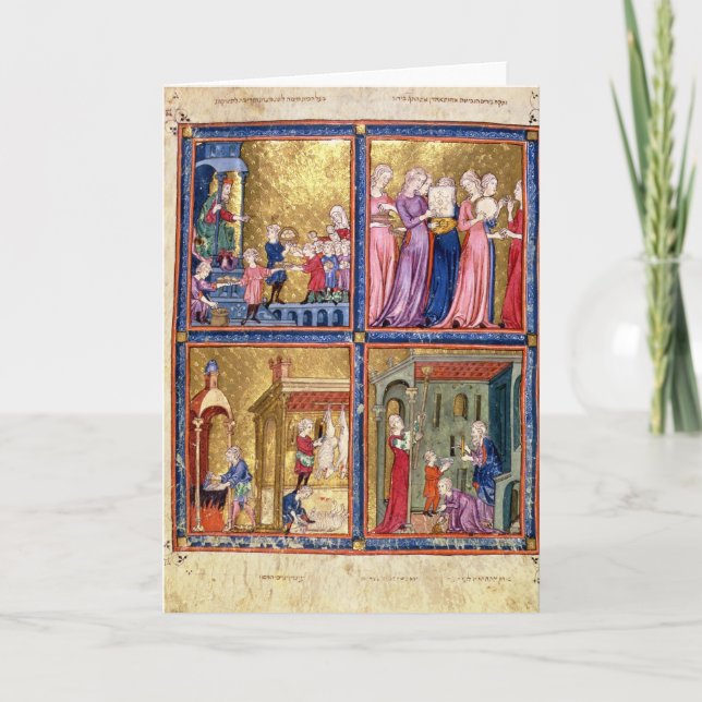 Carte Préparations pour la pâque (Devant)