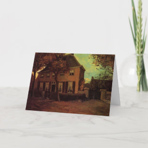 Carte Presbytère à Nuenen par Vincent van Gogh