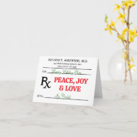 Prescription médicale de Noël