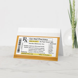 Carte Prescription RX pour la santé