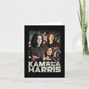Carte Président Kamala Harris Nous ne reviendrons pas 20